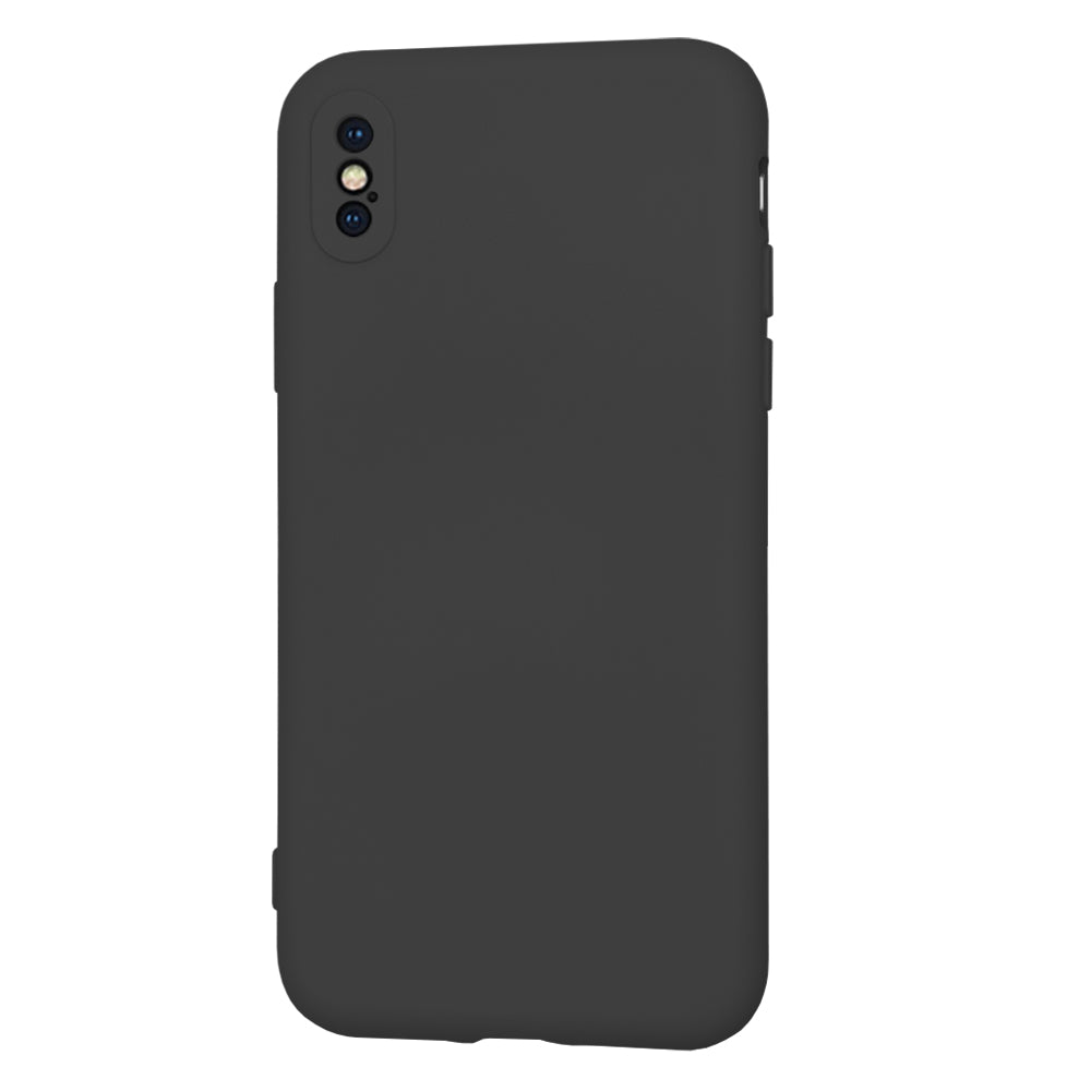 Case for Apple iPhone XS / X, Techsuit, SoftFlex, Black