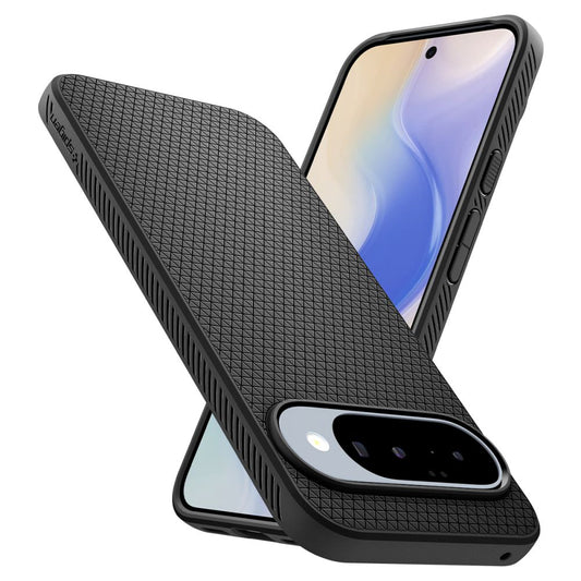 Tok a Google Pixel 10 Pro / 10-hez, Spigen, Liquid Air, Matt Fekete
