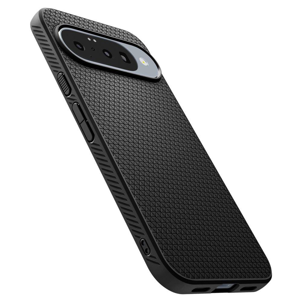 Tok a Google Pixel 10 Pro / 10-hez, Spigen, Liquid Air, Matt Fekete