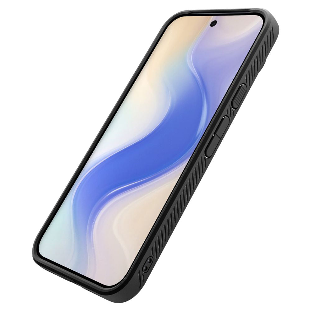 Tok a Google Pixel 10 Pro / 10-hez, Spigen, Liquid Air, Matt Fekete
