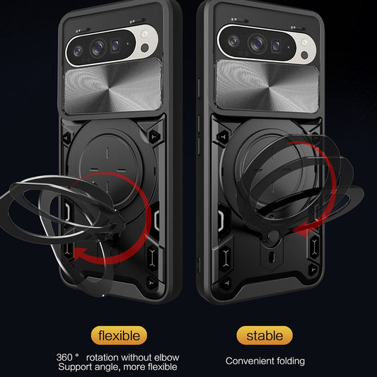 Tok Google Pixel 10 Pro / 10-hez, Techsuit, CamGuard Pro, Lila