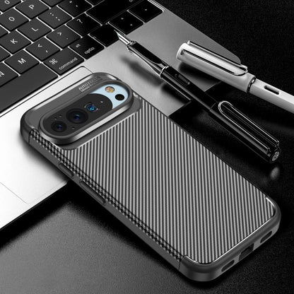 Tok Google Pixel 10 Pro / 10-hez, Techsuit, CarbonFiber, Fekete
