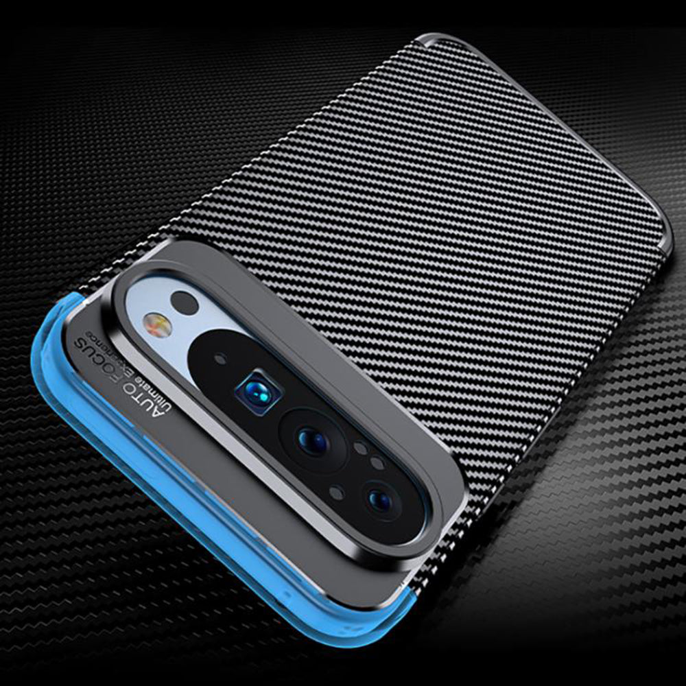 Tok Google Pixel 10 Pro / 10-hez, Techsuit, CarbonFiber, Fekete