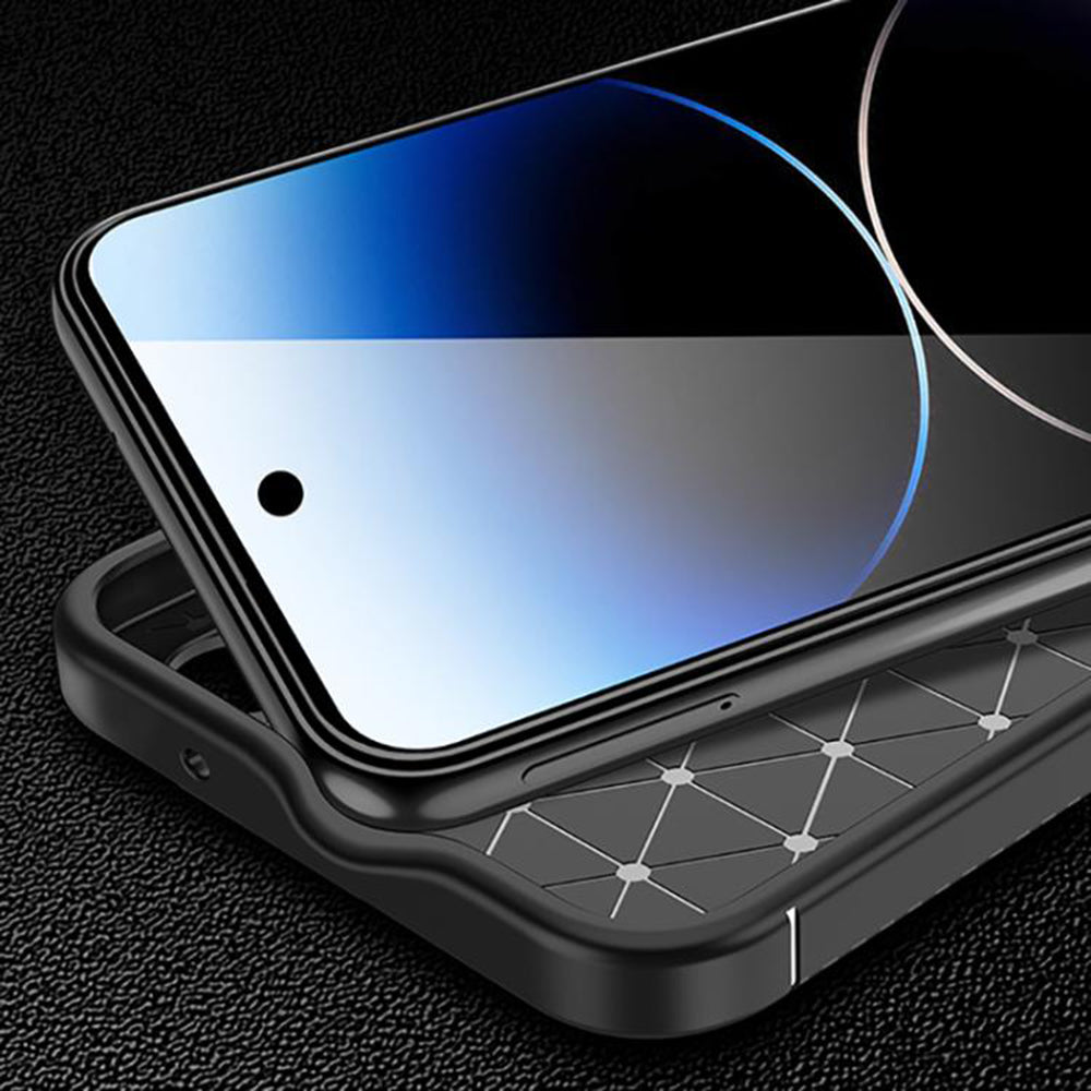 Tok Google Pixel 10 Pro / 10-hez, Techsuit, CarbonFiber, Fekete