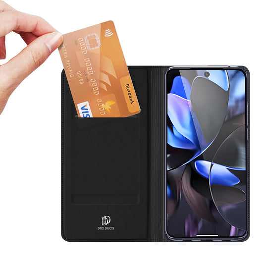 Tok Google Pixel 10 Pro XL-hez, DUX DUCIS, Skin Pro, Fekete