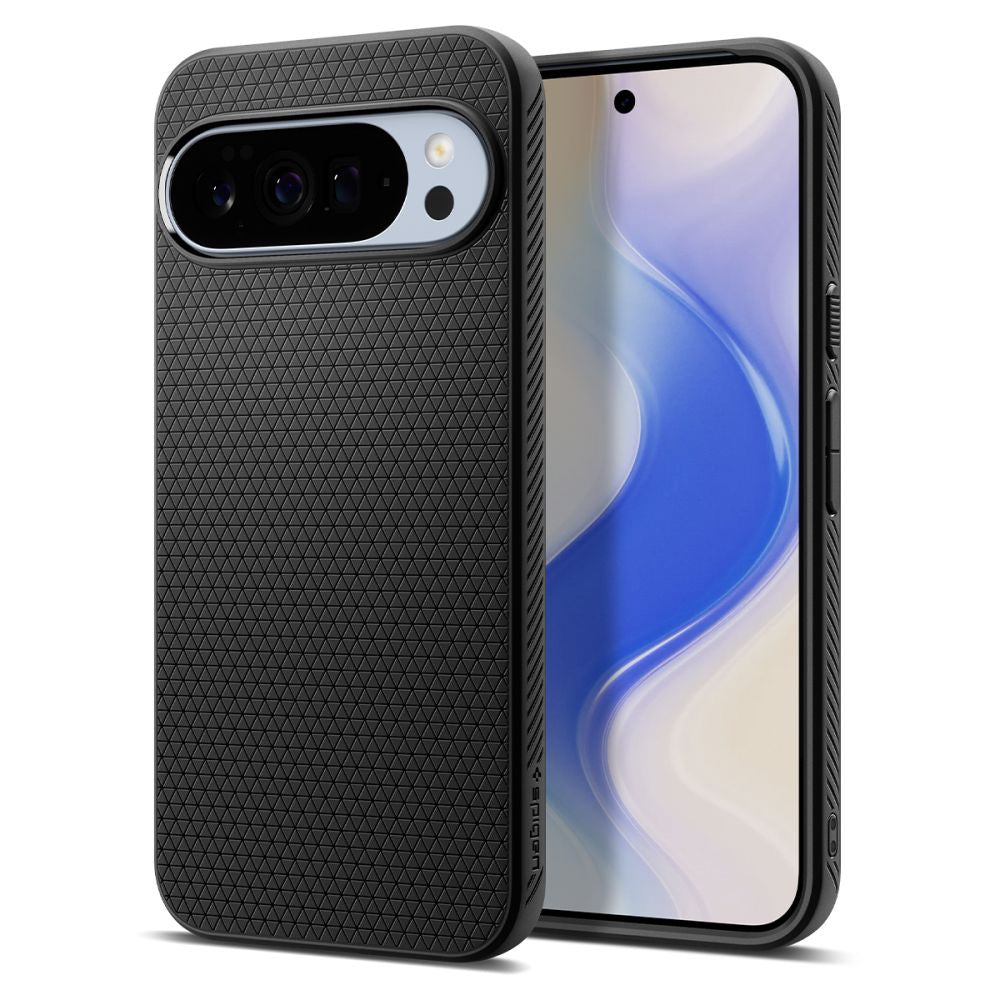Tok a Google Pixel 10 Pro XL-hez, Spigen, Liquid Air, Matt Fekete ACS09737