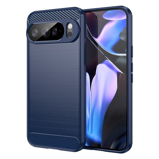 Tok Google Pixel 10 Pro XL-hez, Techsuit, karbon, kék