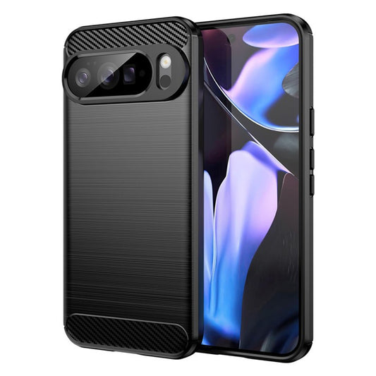 Tok Google Pixel 10 Pro XL-hez, Techsuit, karbon, fekete