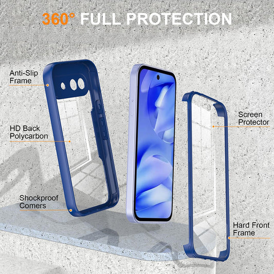 Tok a Google Pixel 10a-hoz, Techsuit, ColorVerse 360, Kék