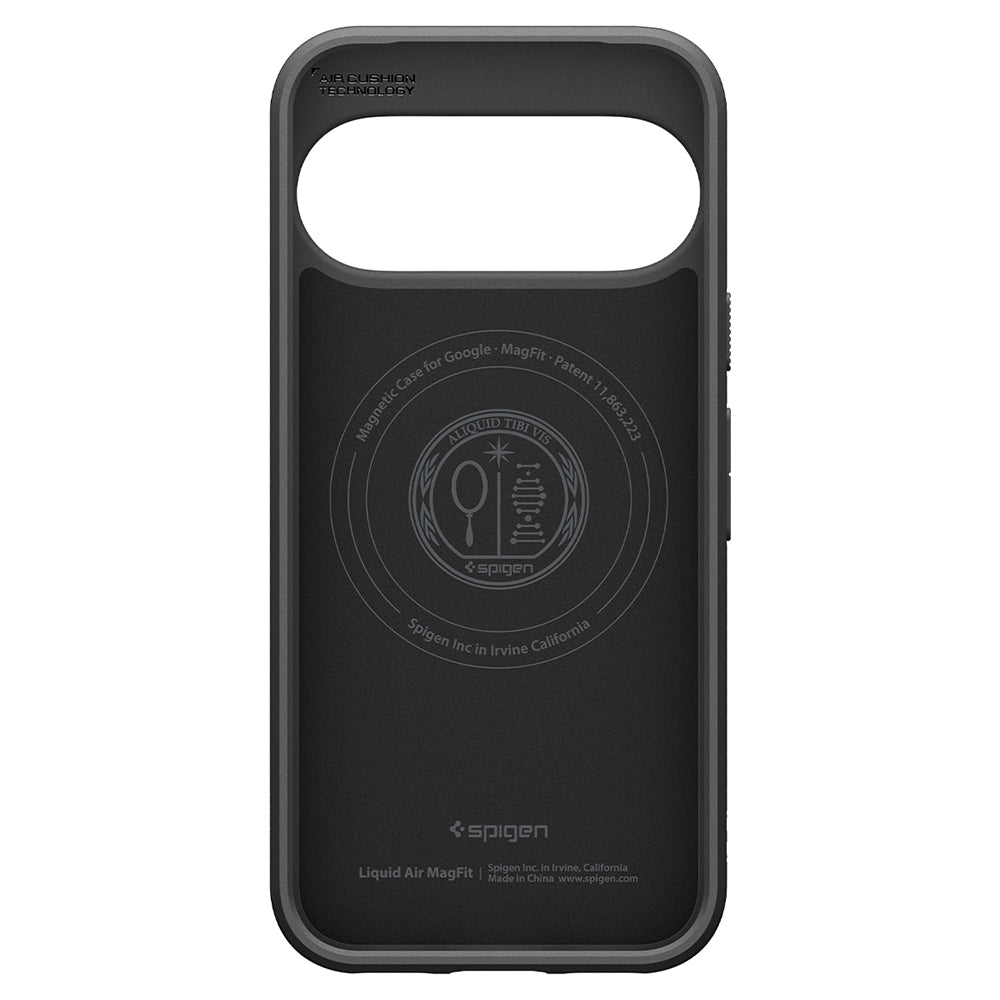 Tok Google Pixel 11 Pro-hoz, Spigen, Liquid Air, Matt fekete ACS11428