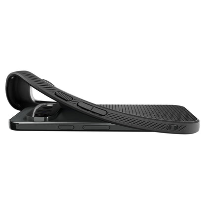 Tok Google Pixel 11 Pro-hoz, Spigen, Liquid Air, Matt fekete ACS11428