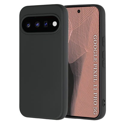 Tok Google Pixel 11 Pro-hoz, Techsuit, SoftFlex, Fekete