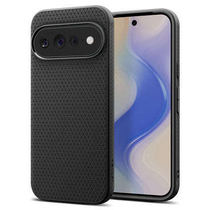 Tok Google Pixel 11 Pro XL-hez, Spigen, Liquid Air, Matt fekete ACS11448