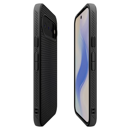 Tok Google Pixel 11-hez, Spigen, Liquid Air, Matt fekete ACS11438
