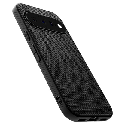 Tok Google Pixel 11-hez, Spigen, Liquid Air, Matt fekete ACS11438
