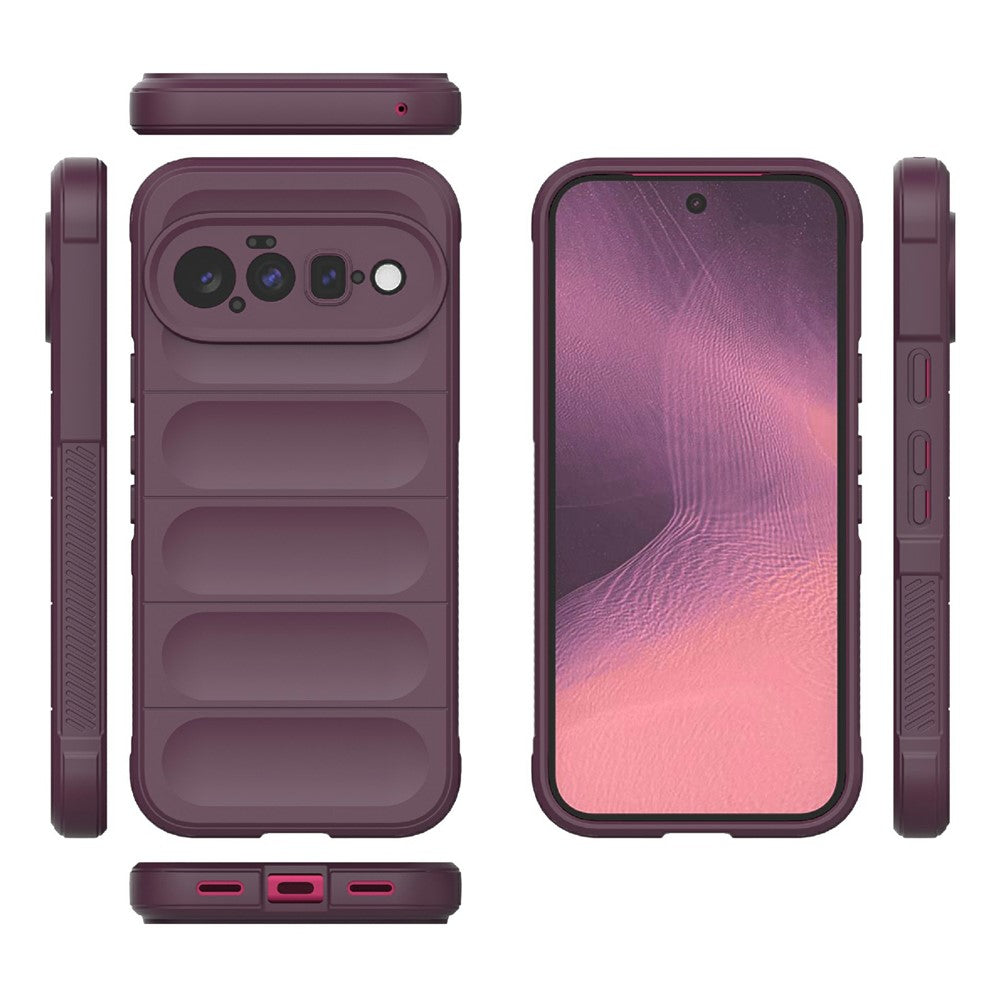 Tok Google Pixel 11-hez, Techsuit, Magic Shield, Bordó