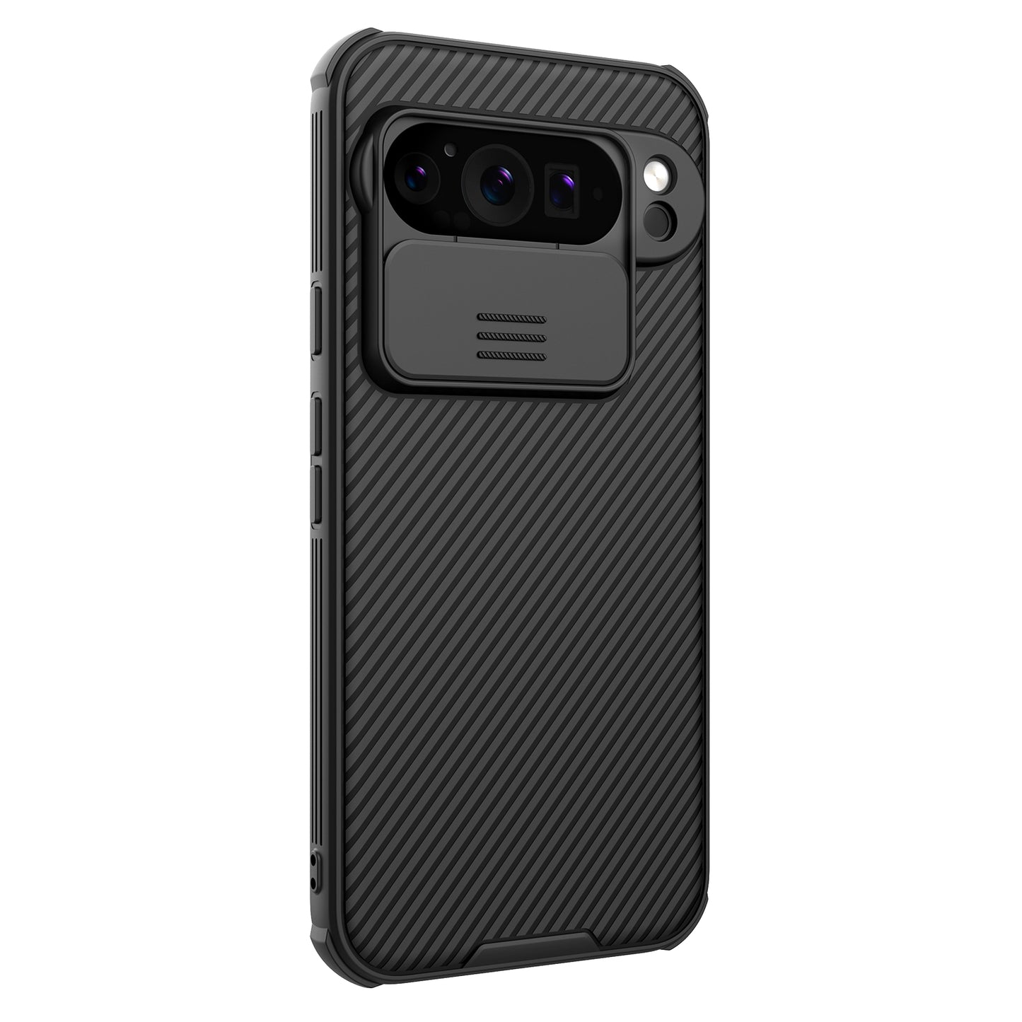 Case for Google Pixel 9 Pro XL, Nillkin, CamShield Pro, Black 