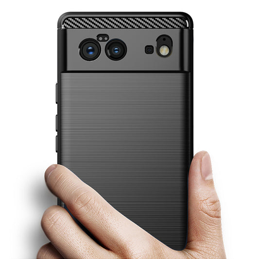 Tok Google Pixel 6-hoz, Techsuit, karbon, fekete