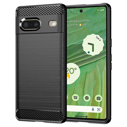 Tok Google Pixel 7-hez, Techsuit, karbon, fekete