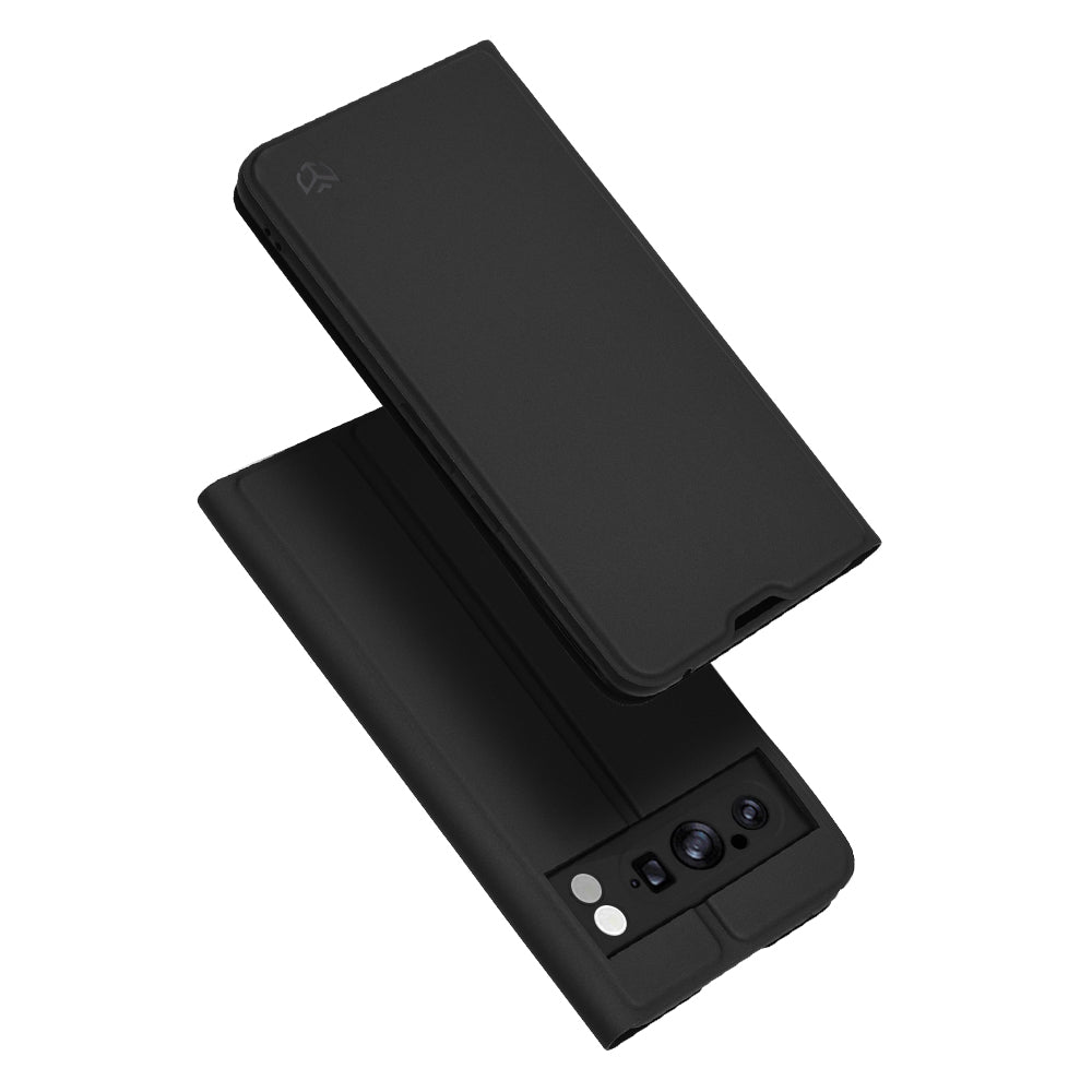 Case for Google Pixel 8 Pro, Techsuit, Magskin Book, Black