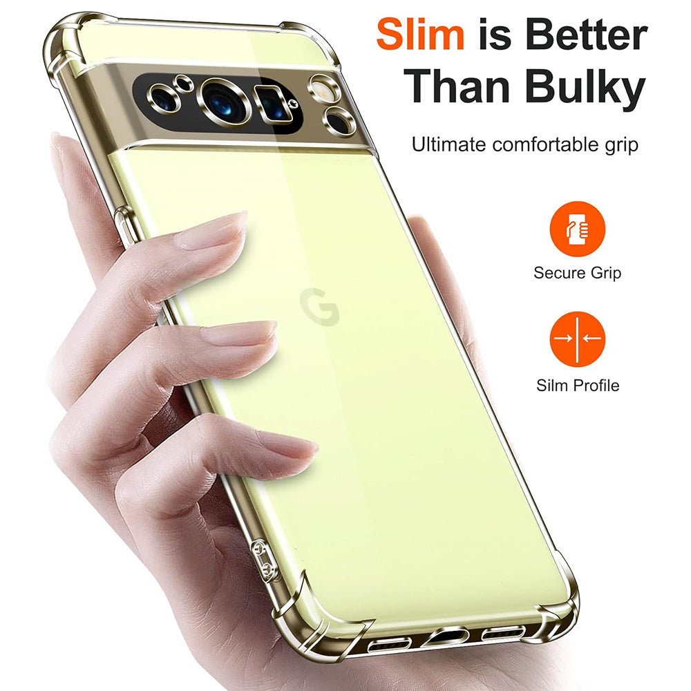 Tok Google Pixel 8 Pro-hoz, Techsuit, ütésálló átlátszó, áttetsző