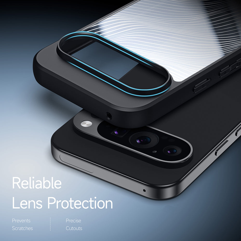 Tok a Google Pixel 9 / 9 Pro-hoz, DUX DUCIS, Aimo, Fekete