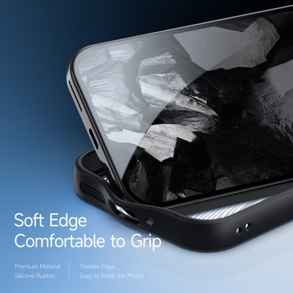 Tok a Google Pixel 9 / 9 Pro-hoz, DUX DUCIS, Aimo, Fekete