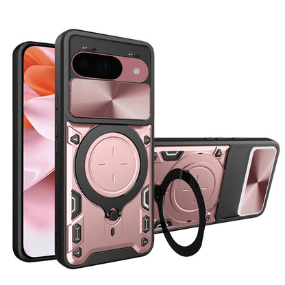 Tok Google Pixel 9 / 9 Pro-hoz, Techsuit, CamGuard Pro, Rózsaarany