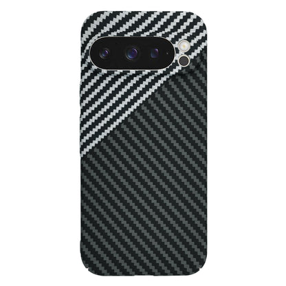 Case for Google Pixel 9 Pro, Techsuit, Carbonite FiberShell, Black Gray