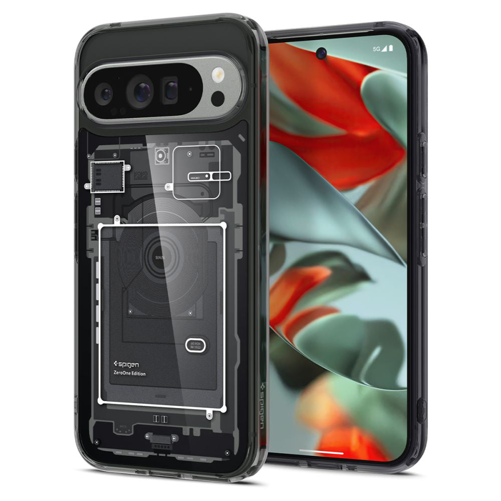 Tok Google Pixel 9 Pro XL-hez, Spigen, Ultra Hybrid Zero One, Fekete ACS07722