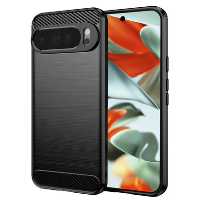 Tok a Google Pixel 9 Pro XL-hez, Techsuit, karbon, fekete