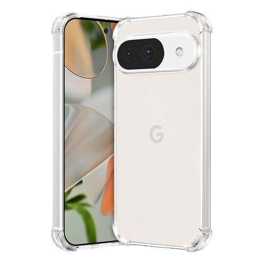 Tok Google Pixel 9-hez, Techsuit, ütésálló átlátszó, áttetsző