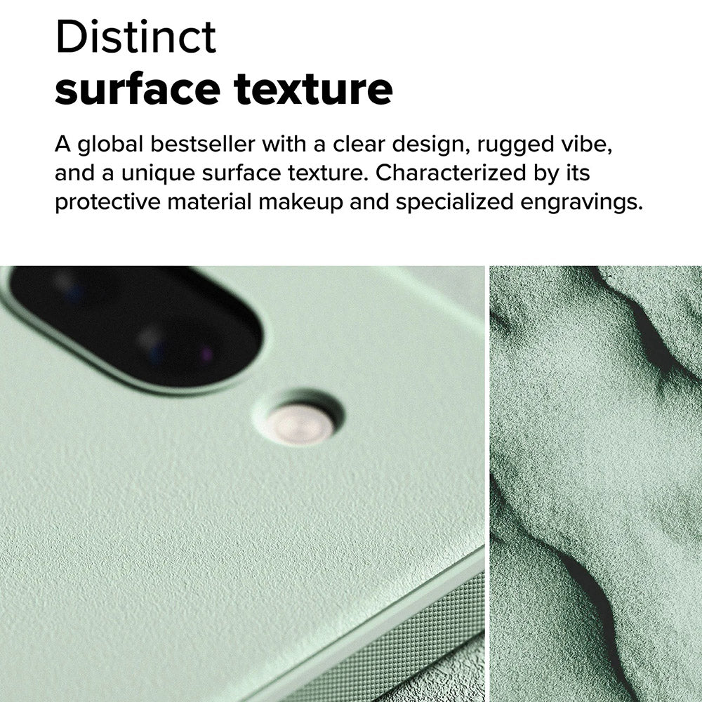 Case for Google Pixel 9a, Ringke, Onyx, Light Green