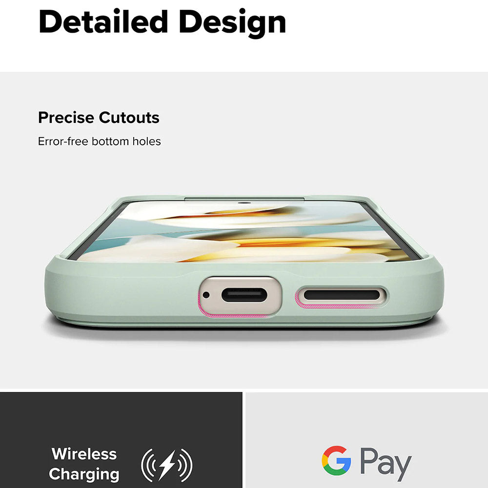 Case for Google Pixel 9a, Ringke, Onyx, Light Green