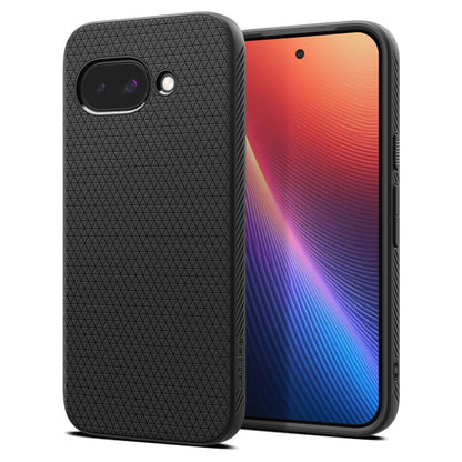 Tok a Google Pixel 9a-hoz, Spigen, Liquid Air, Matt Fekete ACS09039