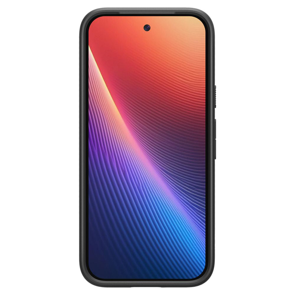 Tok a Google Pixel 9a-hoz, Spigen, Liquid Air, Matt Fekete ACS09039