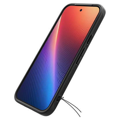 Tok a Google Pixel 9a-hoz, Spigen, Liquid Air, Matt Fekete ACS09039