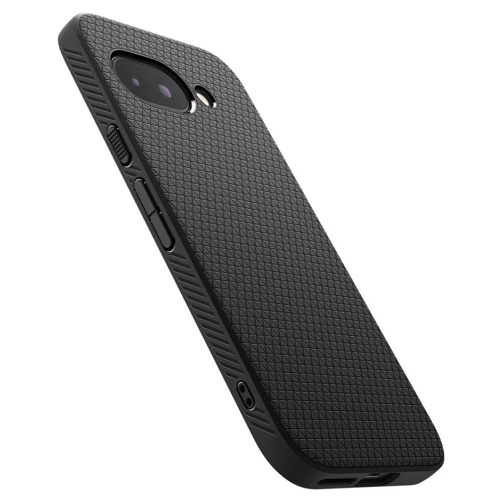 Tok a Google Pixel 9a-hoz, Spigen, Liquid Air, Matt Fekete ACS09039