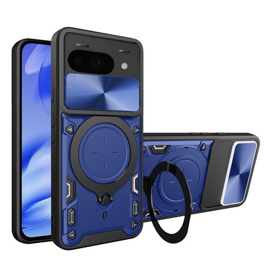 Tok Google Pixel 9a-hoz, Techsuit, CamGuard Pro, Kék
