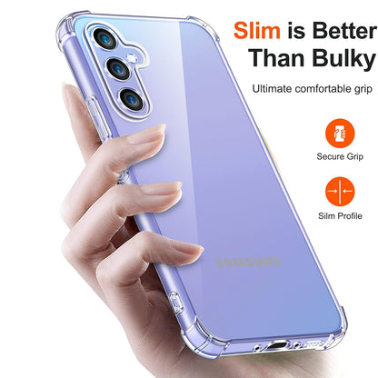 Case for Google Pixel 9a, Techsuit, Shockproof Clear, Transparent