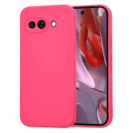 Tok Google Pixel 9a-hoz, Techsuit, SoftFlex, Sötét rózsaszín