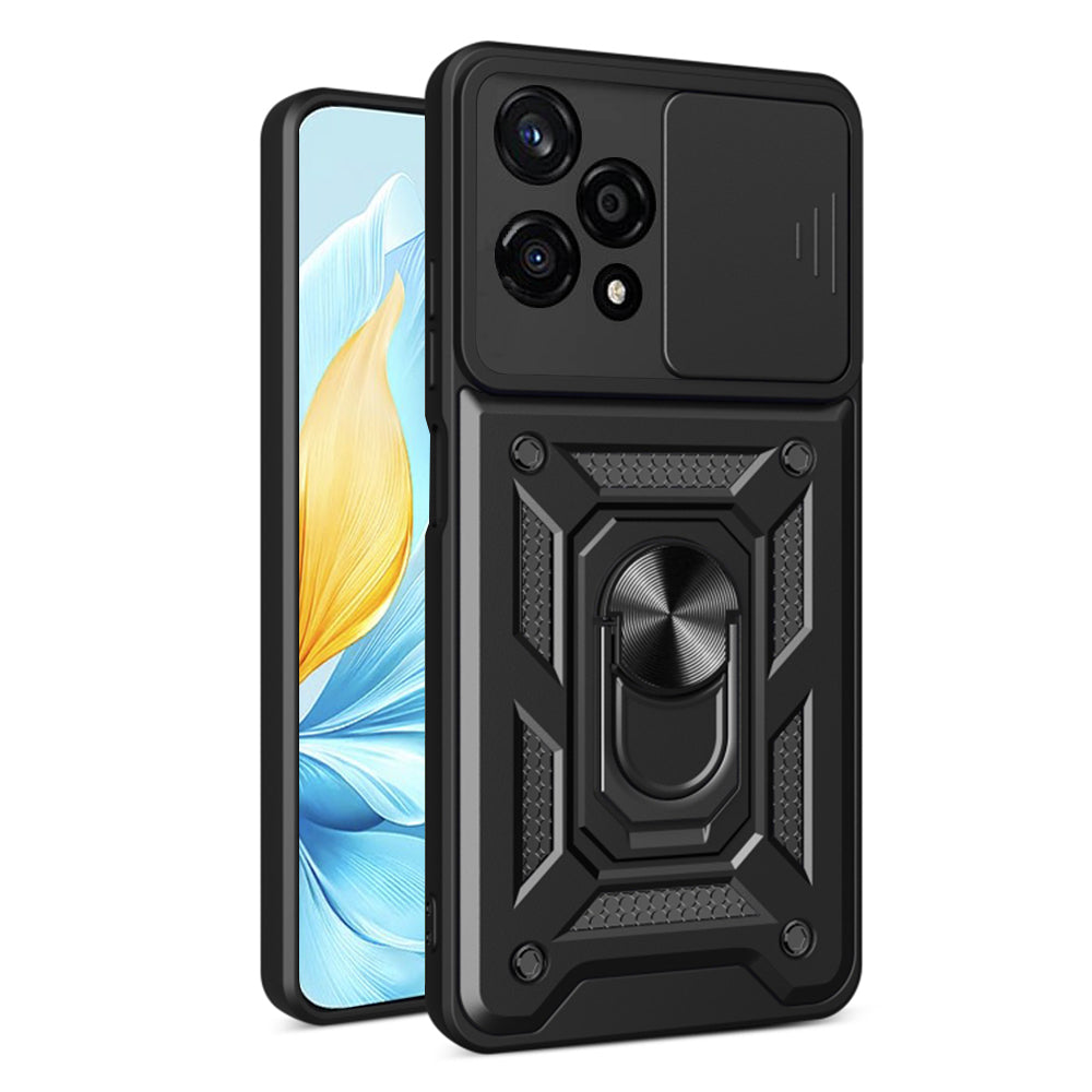 Honor 200 Lite tok, Techsuit, CamShield, Fekete