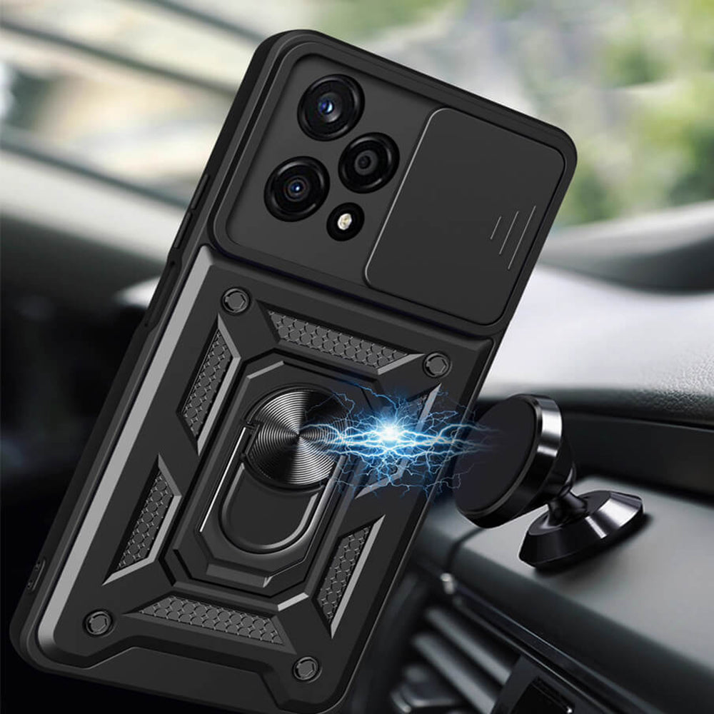 Tok Honor 200 Lite-hez, Techsuit, CamShield, Zöld