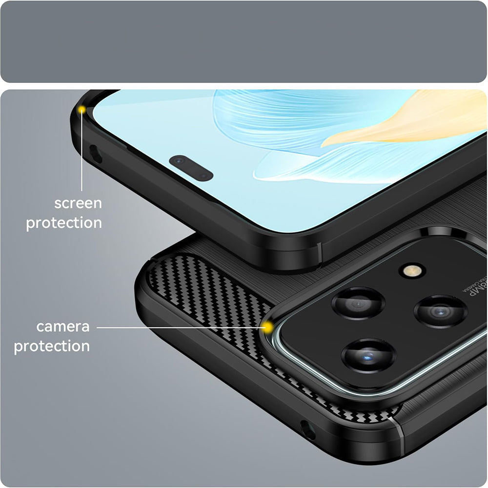 Honor 200 Lite tok, Techsuit, karbon, kék