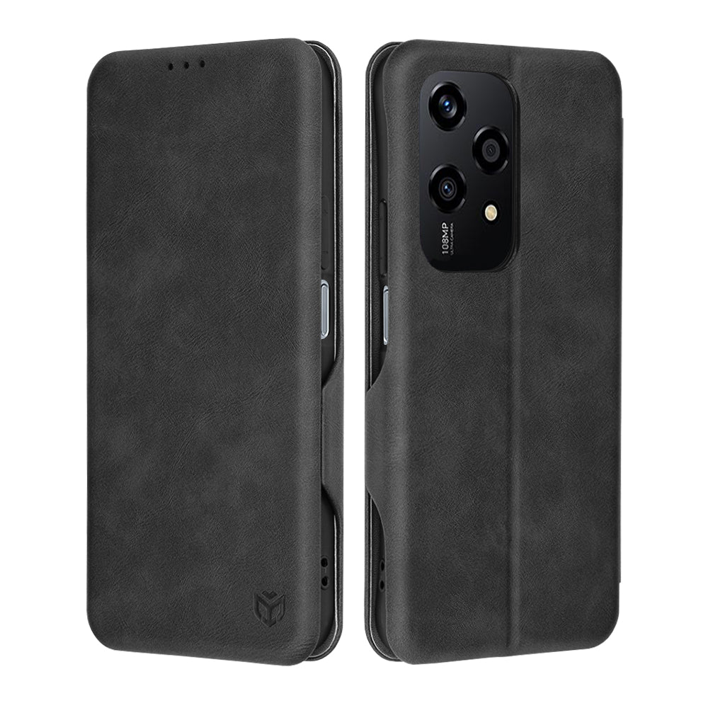Honor 200 Lite tok, Techsuit, Safe Wallet Plus, Fekete