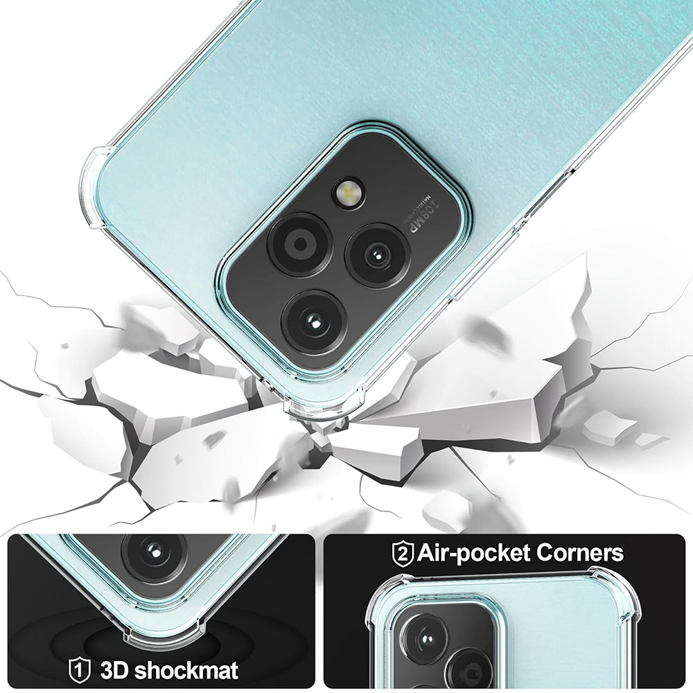 Honor 200 Lite tok, Techsuit, Ütésálló Átlátszó, Átlátszó
