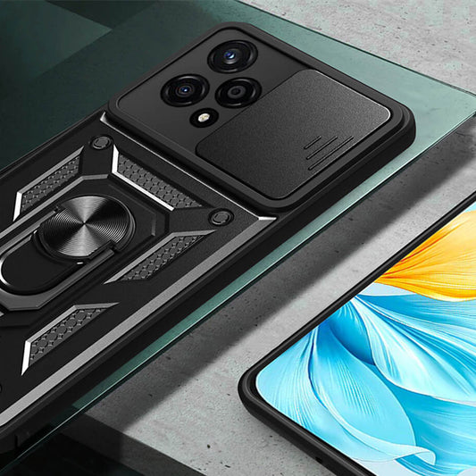Honor 200 Pro tok, Techsuit, CamShield, Fekete