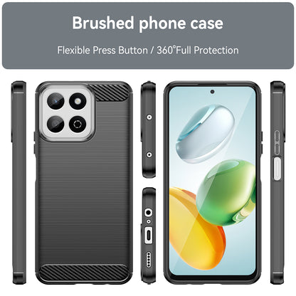 Honor 200 Smart tok, Techsuit, karbon, fekete