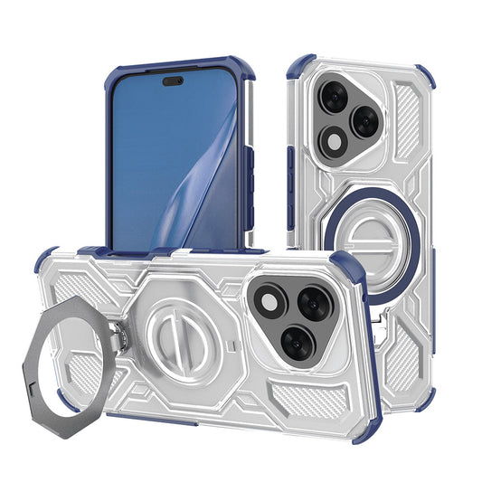 Honor 400 Lite tok, Techsuit, Carbon Shield Pro, Kék