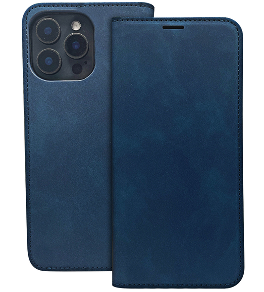 Tok Honor 400 Lite-hez, OEM, Smart Suede, Tengerészkék